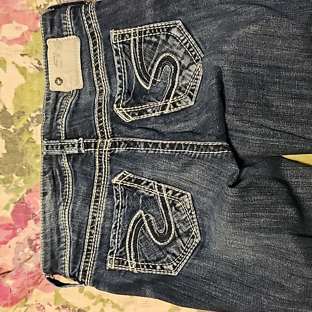 Silver Suki Straight Jeans sz 29/30